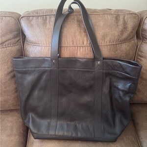 Banana republic chocolate tote